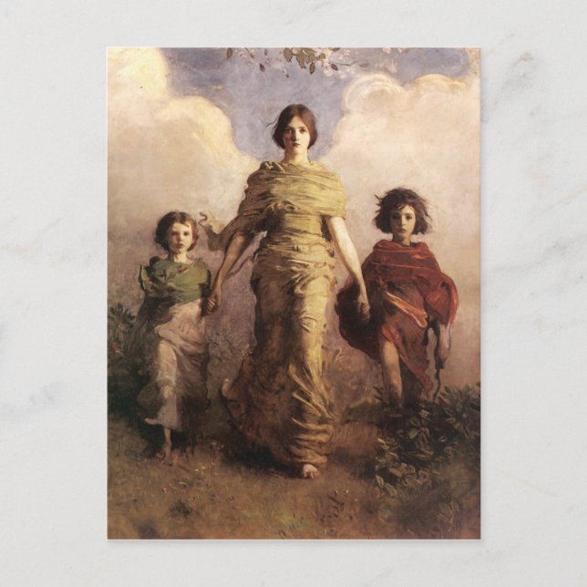 Thayers Jungfrau Postkarte (Vorderseite)