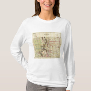 Thayers Karte von Colorado 2 T-Shirt