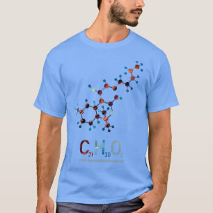 THC Molecule Chemie T-Shirt
