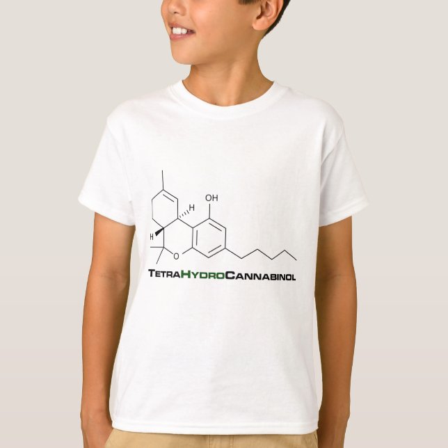 THC Weed T-Shirt (Vorderseite)