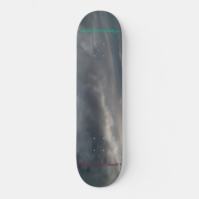 The 13th Skult. Skateboard (Vorderseite)