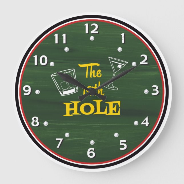 The 19. Loch Whimsical Golfers Uhr (Vorderseite)
