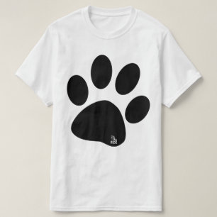 The 19th RIDE White with Black Paw T-Shirt