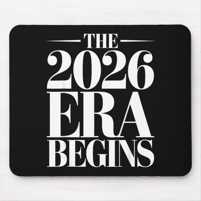 The 2026 Era Begins Future Mindset Forward Revolut Mousepad (Vorne)