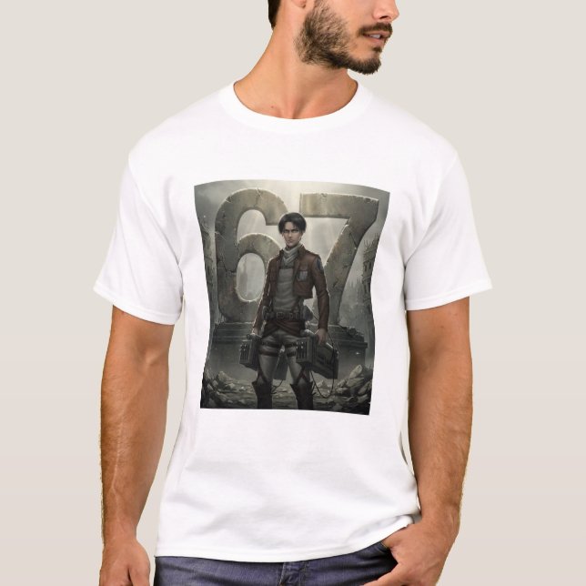 The 6–7 Titan: Echoes of Attack on Titan T-Shirt (Vorderseite)