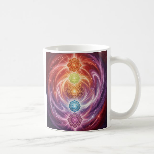 The 7 Chakras´10 Kaffeetasse (Rechts)