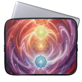 The 7 Chakras´10 Laptopschutzhülle