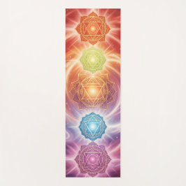 The 7 Chakras´10 Yogamatte