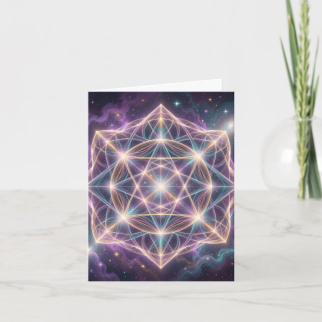 The 7 Chakras´11 Feiertagskarte (Vorderseite)