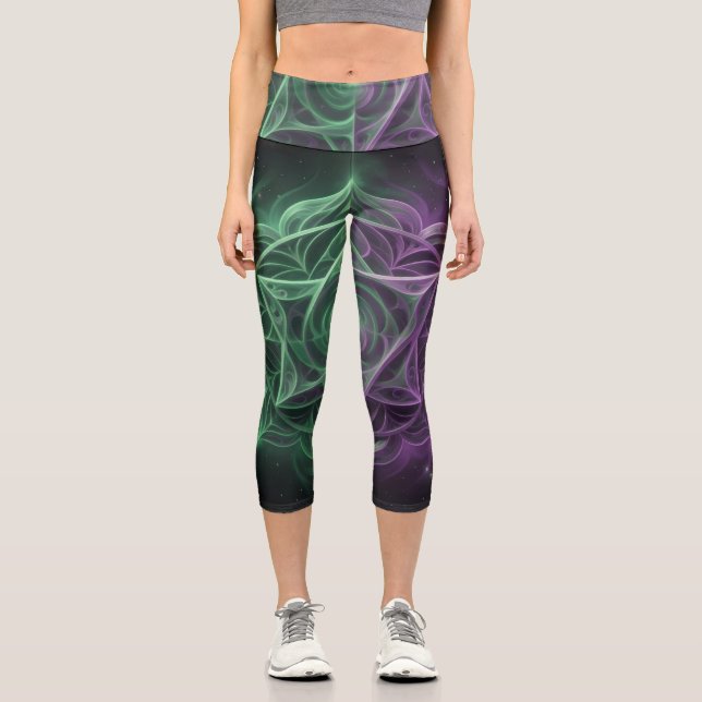 The 7 Chakras´1 Capri Leggings (Vorderseite)