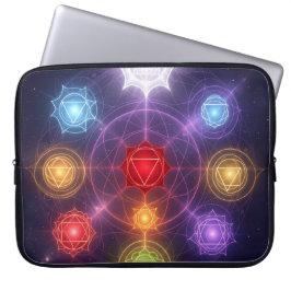 The 7 Chakras´3 Laptopschutzhülle