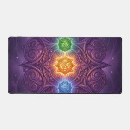 The 7 Chakras´5 Schreibtischunterlage
