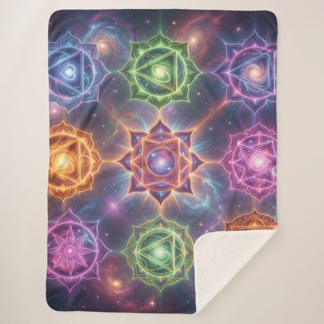 The 7 Chakras´6 Sherpadecke (Vorderseite)