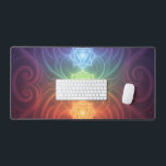 The 7 Chakras´9 Schreibtischunterlage<br><div class="desc">The 7 chakras are energy centers aligned along the spine that influence different areas of life — from safety and creativity to confidence, love, communication, intuition, and spirituality. When balanced, they support harmony, inner strength, and overall well-being.</div>