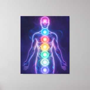 The 7 Chakras Leinwanddruck