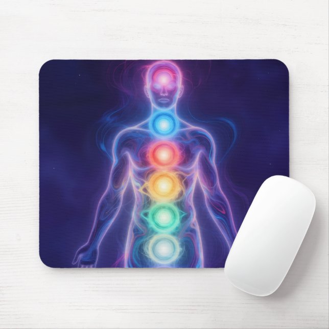  The 7 Chakras Mousepad (Mit Mouse)