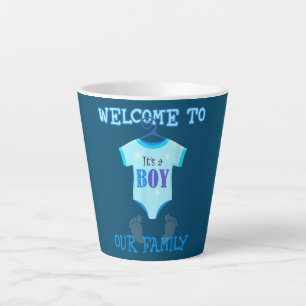 The A Boys Baby Showroom Party News Baby Geschenk  Milchtasse