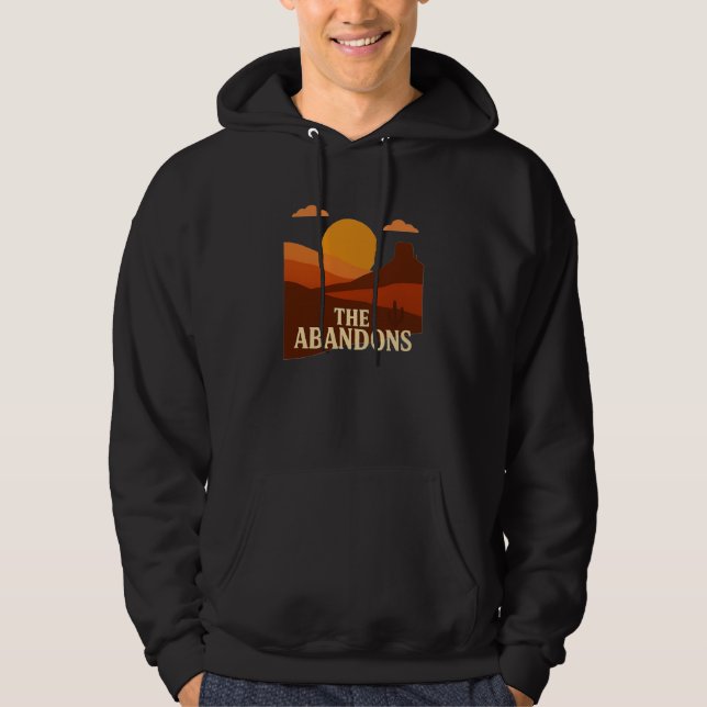 The Abandons sweatshirt – Desert Sunset Minimalist (Vorderseite)