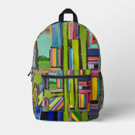 The Acrylic Abstracted Painting Bedruckter Rucksack