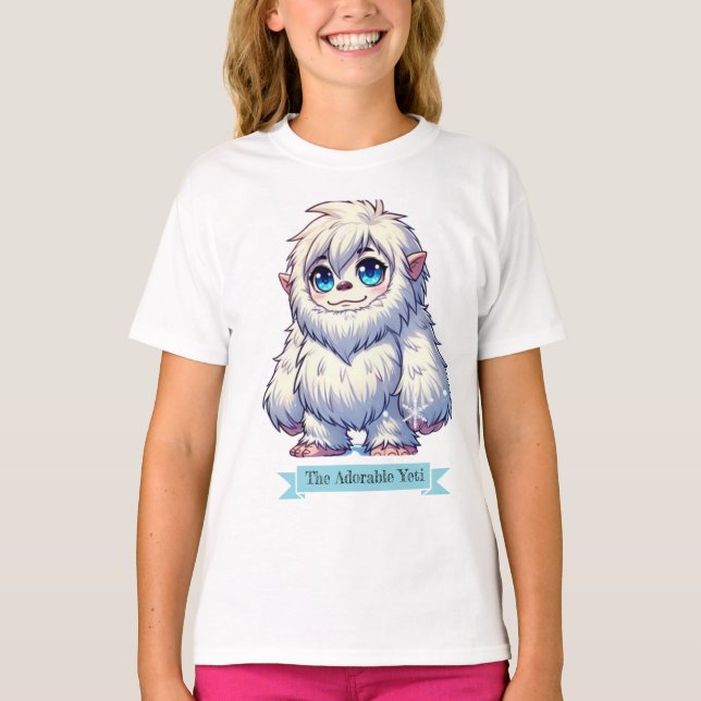 “The Adorable Yeti” T-Shirt (Vorderseite)