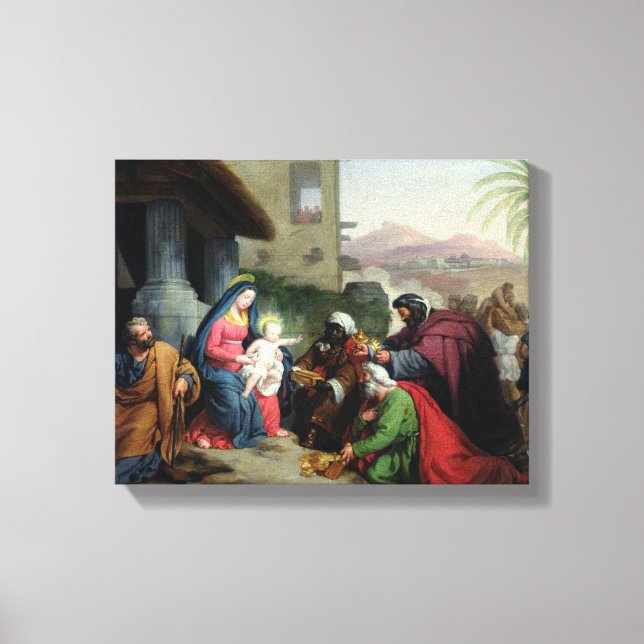 The Adoration of the Magi, c.1833-36 Leinwanddruck (Vorderseite)