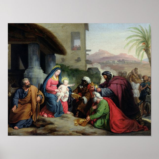 The Adoration of the Magi, c.1833-36 Poster (Vorne)