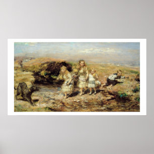 The Adventure, 1883 (Öl auf Leinwand) Poster