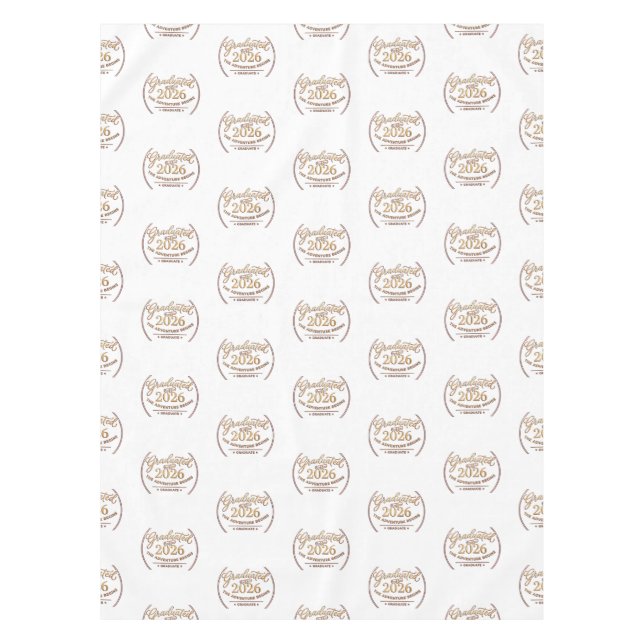 The Adventure Begins 2026 Table Runner / Mantel Tischdecke (Vorderseite)