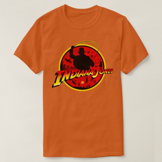 The Adventures of Indiana Jones TShirt (Design vorne)