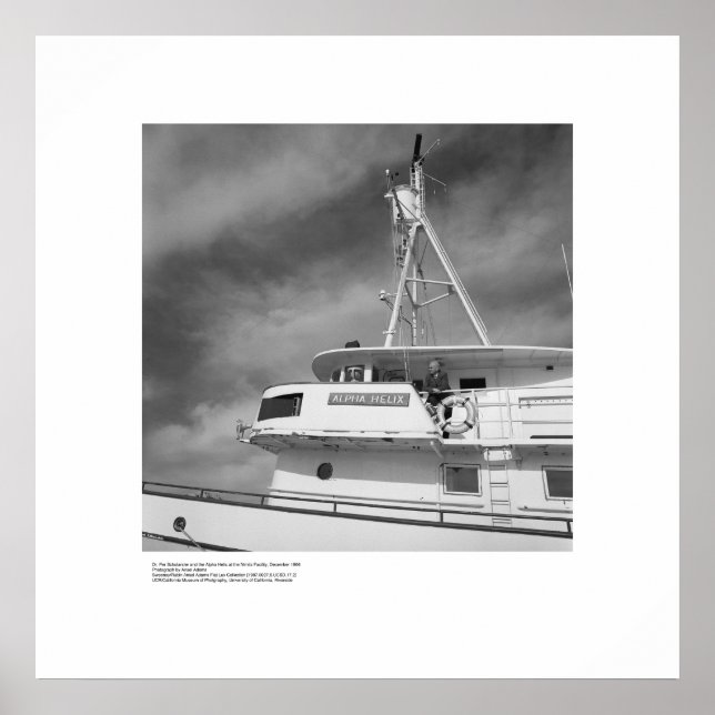 The Alpha Helix, Dezember 1966, von Ansel Adams Poster (Vorne)