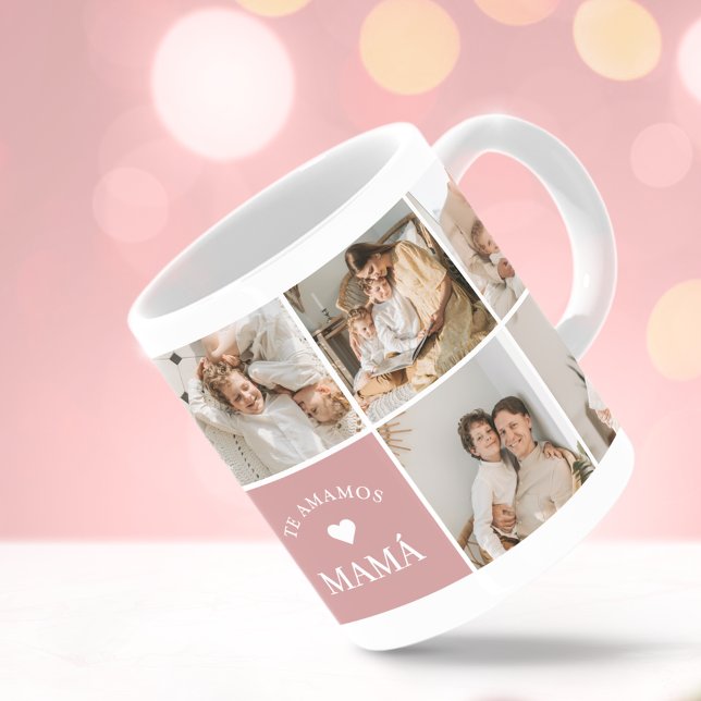 The Amamos Mamá Personalisiertes Foto Kaffee Tasse (Von Creator hochgeladen)