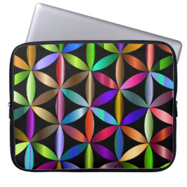 The Amazing Flower of Life on an Electronics Bag Laptopschutzhülle
