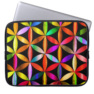 The Amazing Flower of Life on an Electronics Bag Laptopschutzhülle