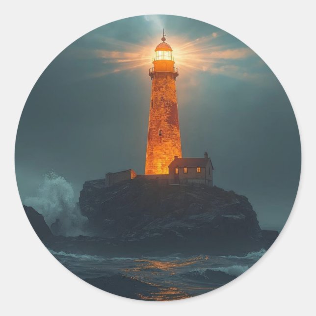 The Amber Lighthouse Sticker (Vorderseite)