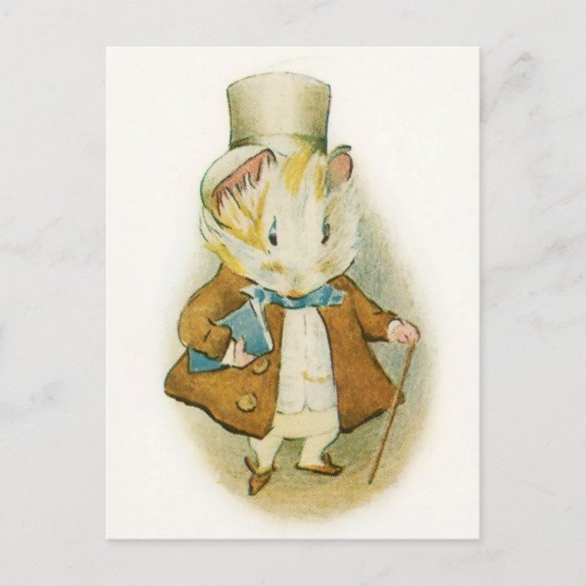 “The Amiable Guinea Pig” by Beatrix Potter Postkarte (Vorderseite)