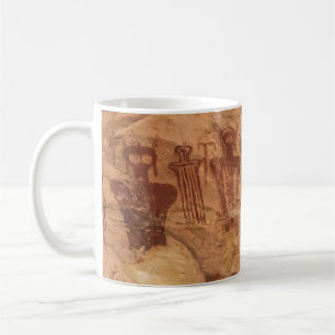 "The Ancients", Sego Canyon Utah Pictograph Kaffeetasse