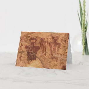 "The Ancients", Sego Canyon Utah Pictograph Karte