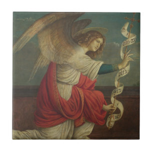 The Angel Gabriel - Gaudenzio Ferrari Fliese