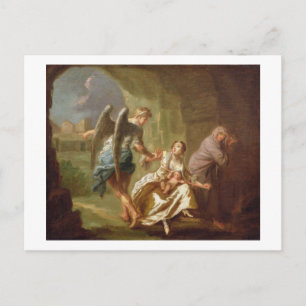 The Angel of Mercy, c.1746 (Öl/Canvas) Postkarte