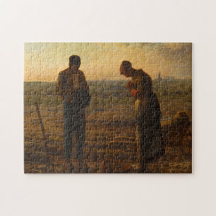 The Angelus, 1857-1859 von Jean-Francois Millet Puzzle