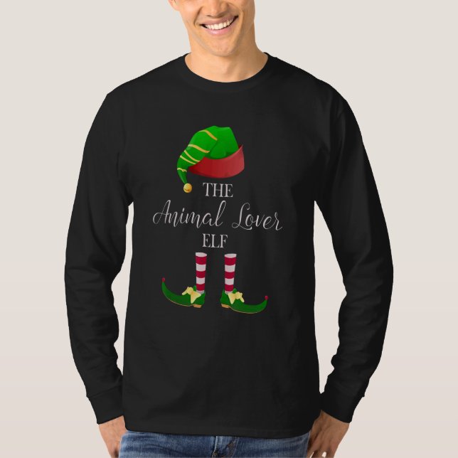 The Animal   Elf Cute   Christmas Family T-Shirt (Vorderseite)
