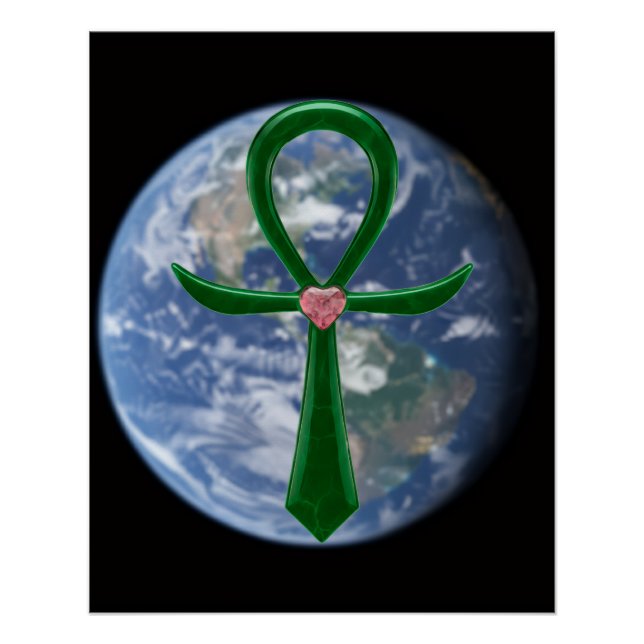 The Ankh Saves Our World Poster (Vorderseite)