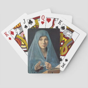 The Annunciation, 1474-75 (oil on panel) Spielkarten