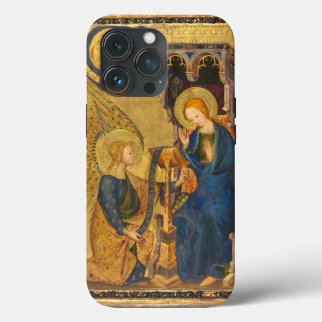The Annunciation, Niederlande, Frankreich, Tempera Case-Mate iPhone Hülle (Rückseite)