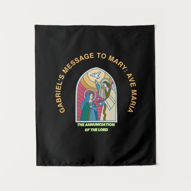 The Annunciation of the Lord Wandteppich (Vorderseite)