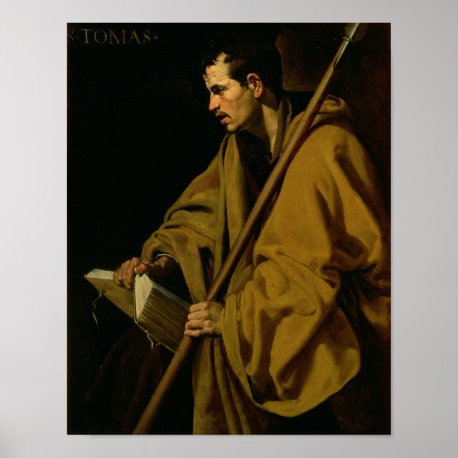 The Apostle St. Thomas, c.1619-20 Poster (Vorne)