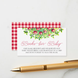 The Apple Our Eye Erntedank Books for Baby Begleitkarte