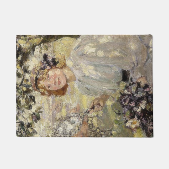 The Apple Tree (von Bessie MacNicol) Fußmatte (Vorderseite)