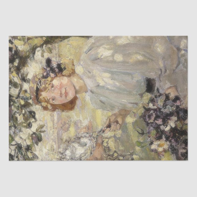 The Apple Tree (von Bessie MacNicol) Seidenpapier (Vorderseite)