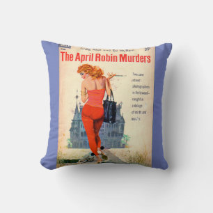 The April Robin Murders Kissen